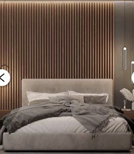 سرير خشب MDF ينتج بعد الطلب مقاس 100*200 نفر واحد